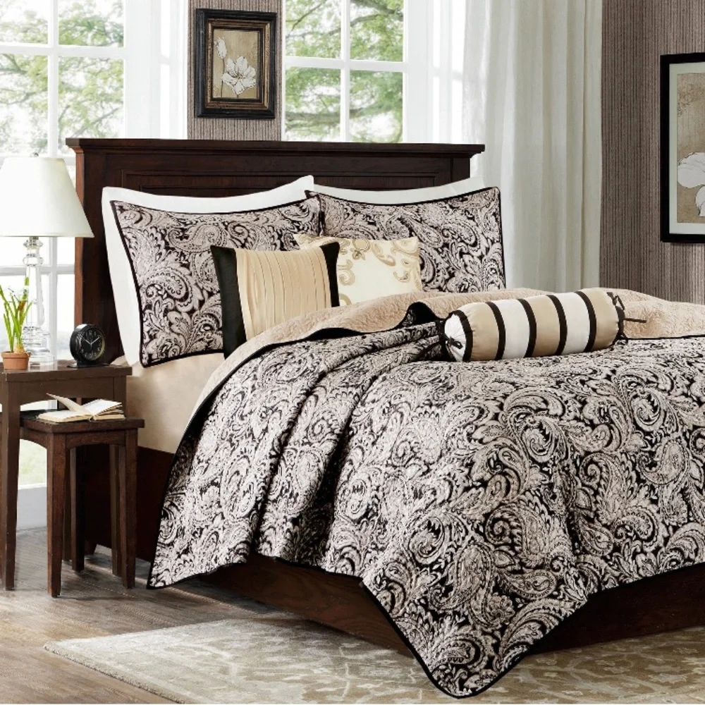 Madison Park 6 Piece Coverlet Set Full/Queen